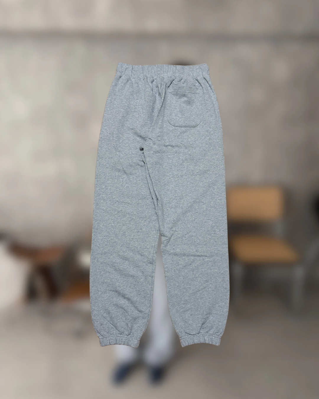 Gray)Ooooops logo sweat pants