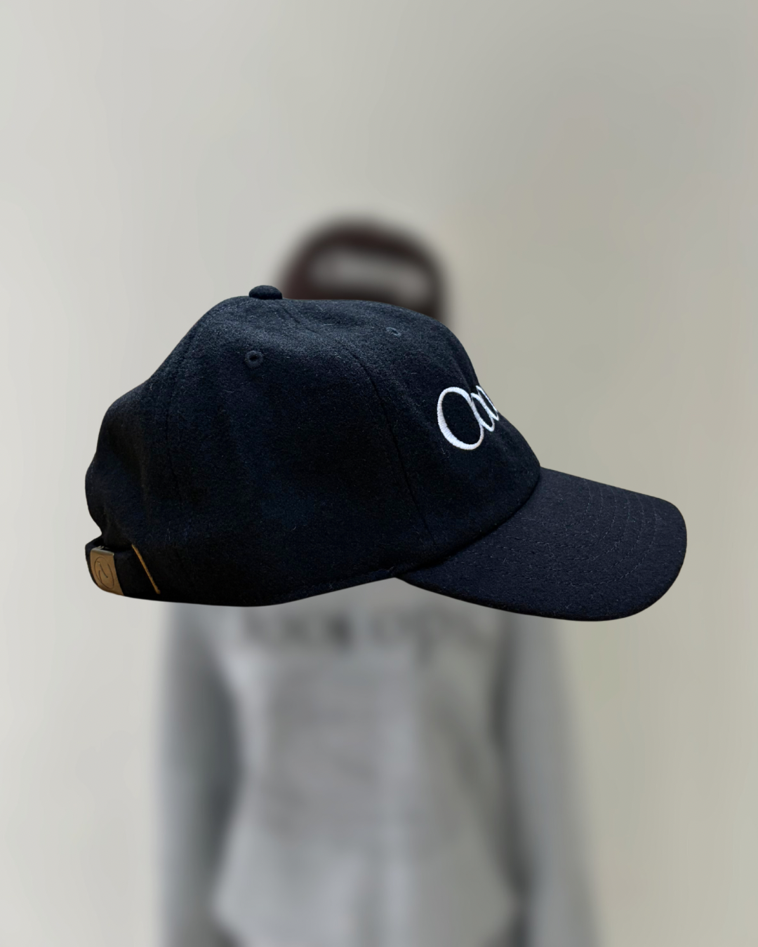 Black)Ooooops logo cap