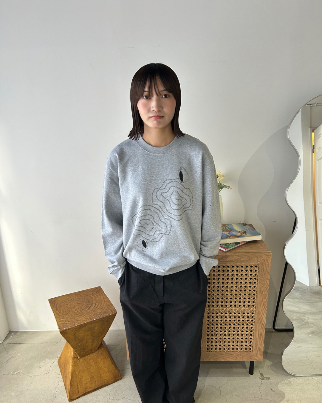 Gray)Double coffee sweat