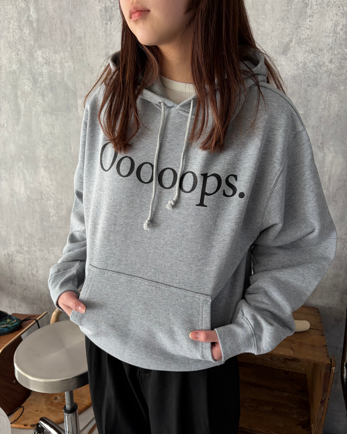 Gray)Ooooops print foodie