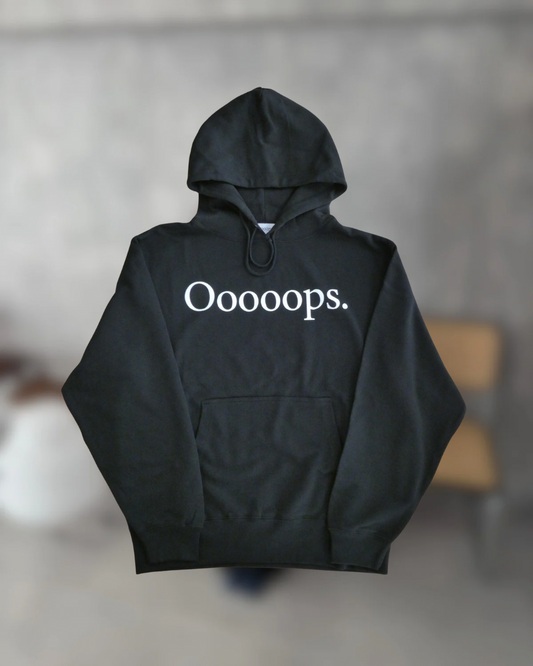 Black)Ooooops print foodie