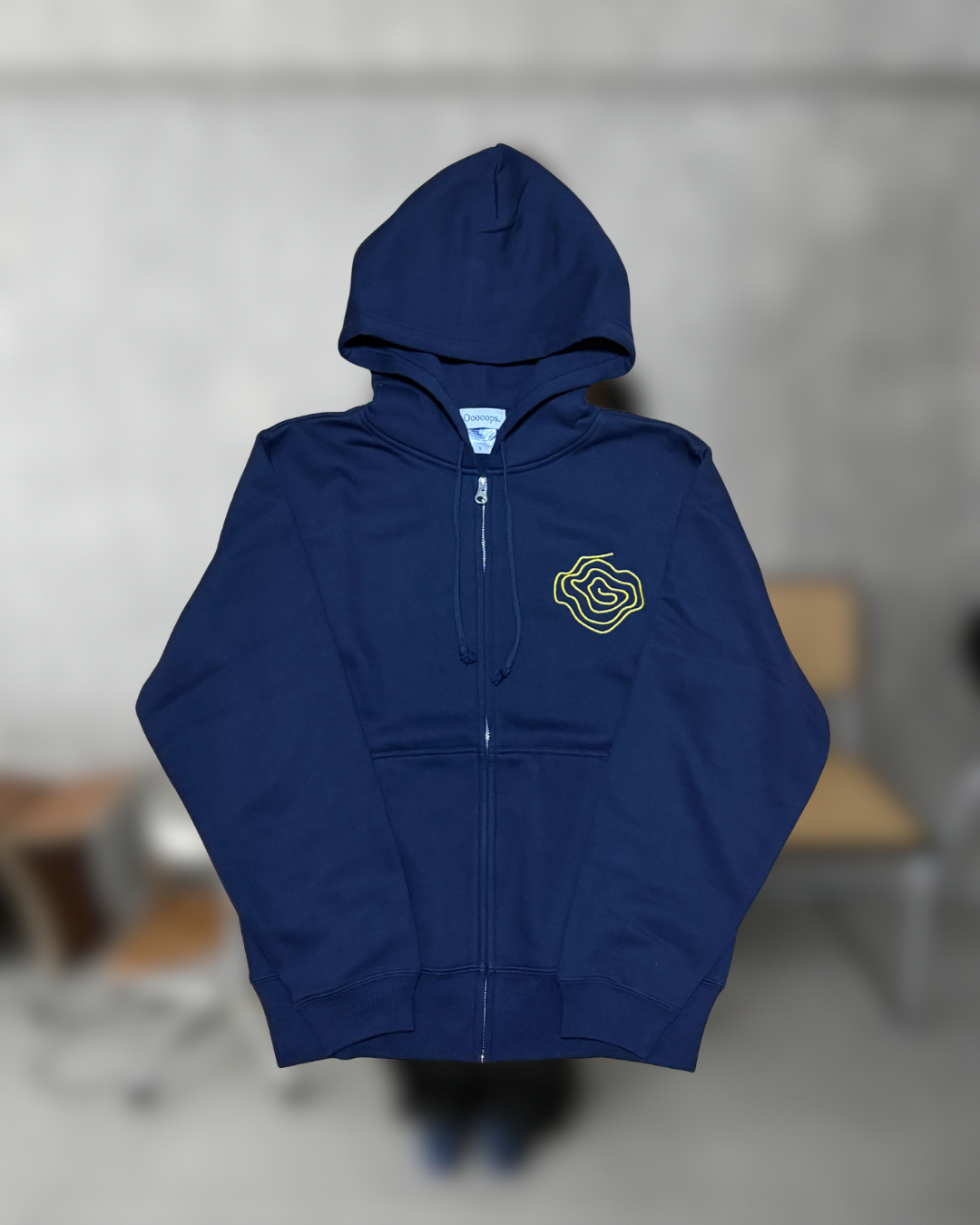 Navy)Guruguru zip foodie