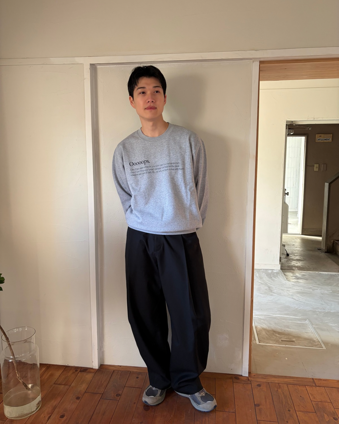 Gray)Ooooops feeling sweat
