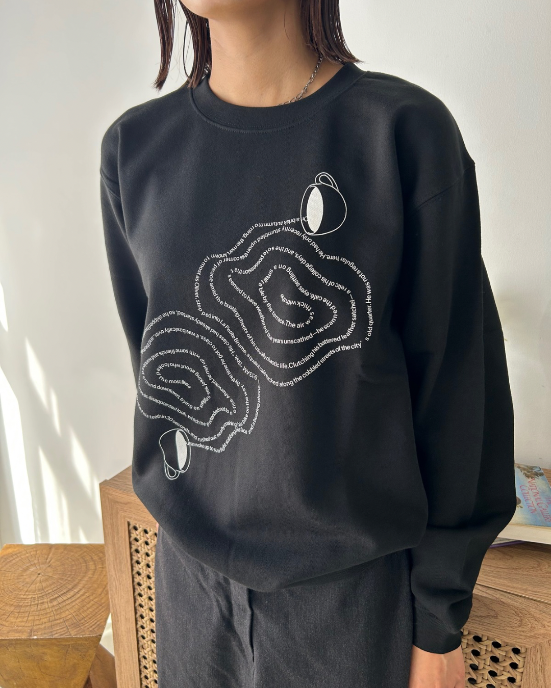 Black)Double coffee sweat