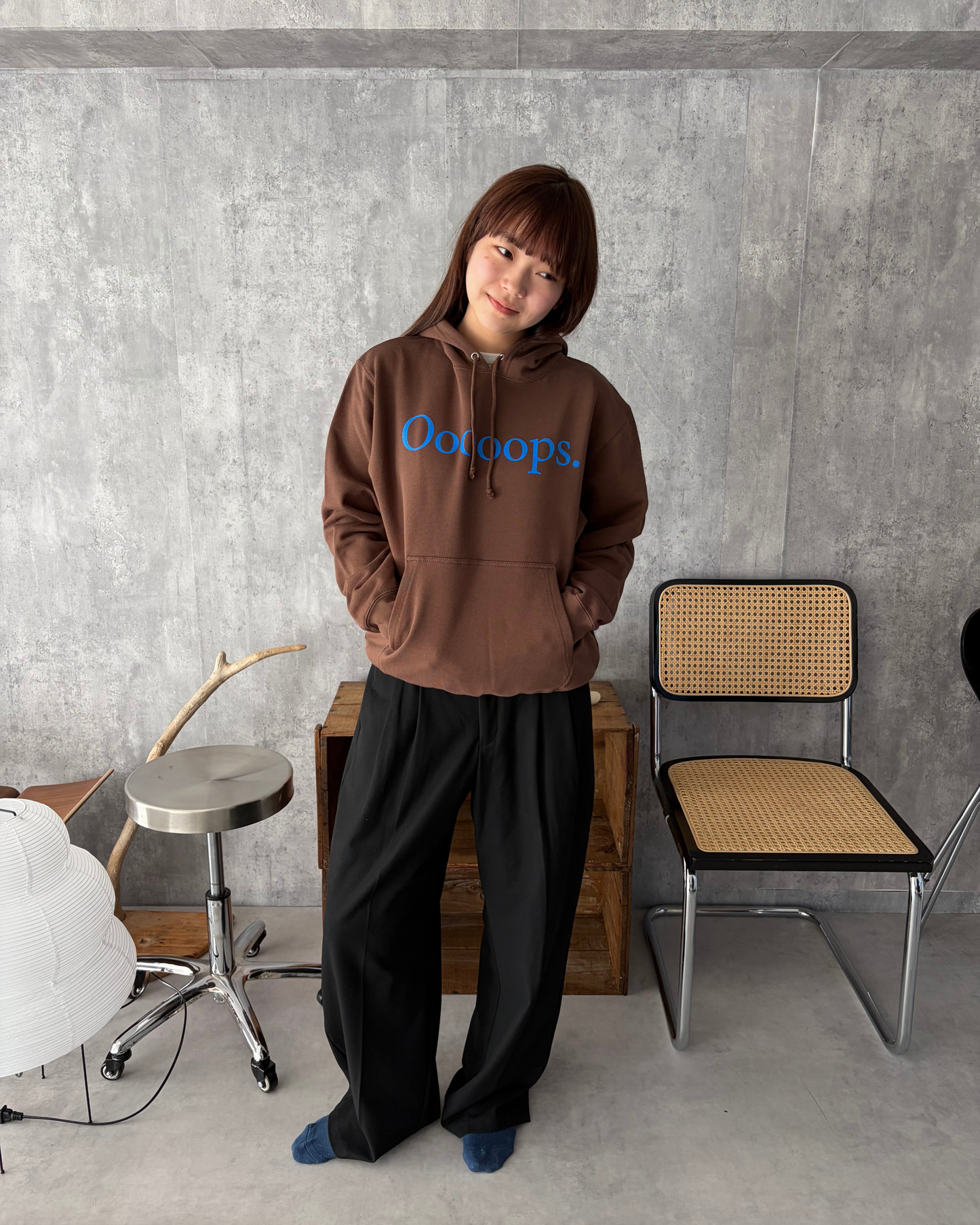 Brown)Ooooops print foodie